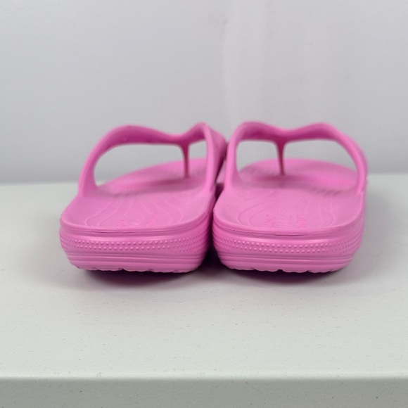 CROCS Iconic Comfort Light Pink Flip Flops Size 12 - Picture 9 of 10